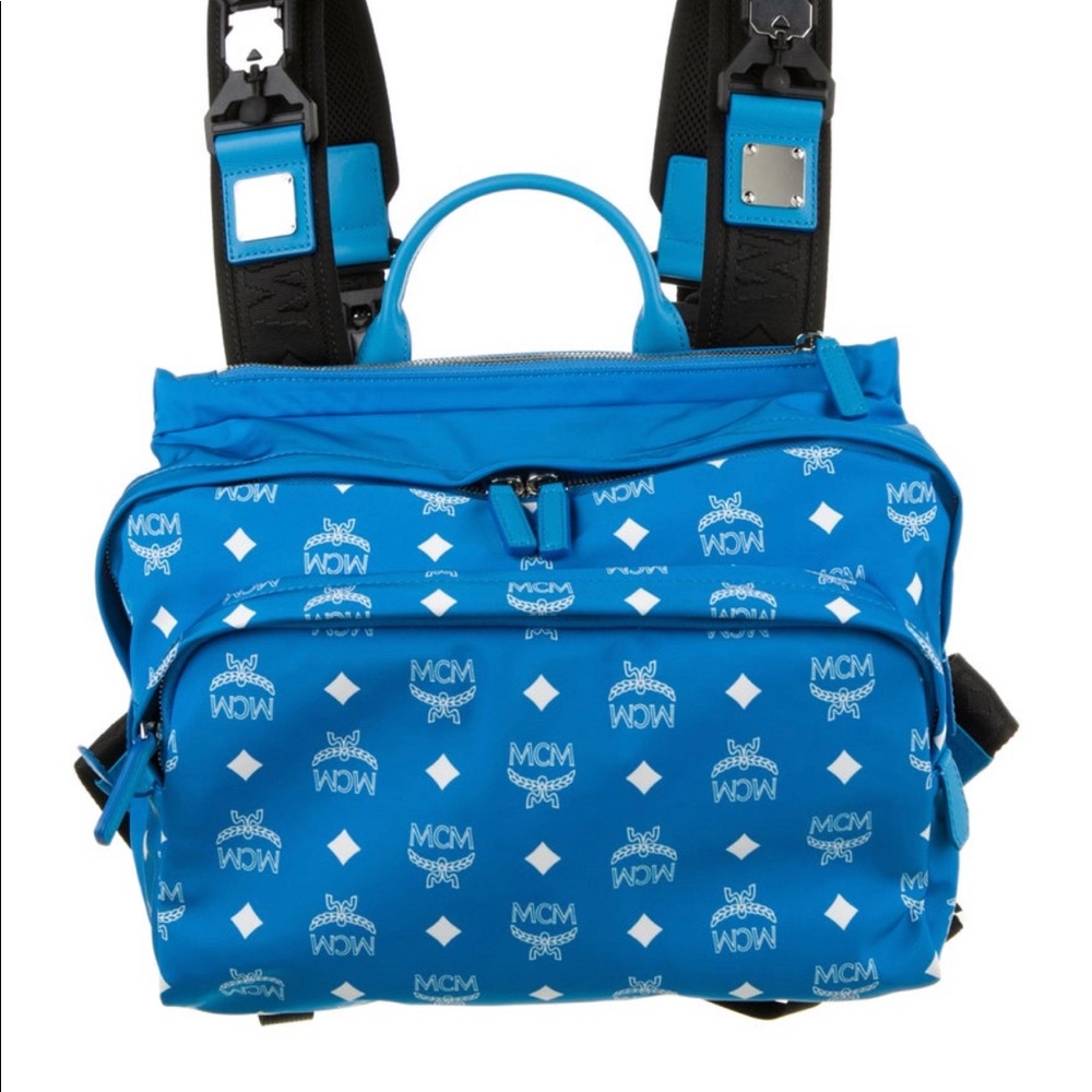 MCM 
Visetos Nylon Backpack